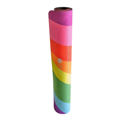 Combo Yoga Mat - Rainbow - Yoga Design Lab 