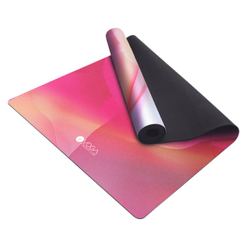 YDL Combo Yoga Mat - 2-in-1 (Mat + Towel) - Best For Hot Practices