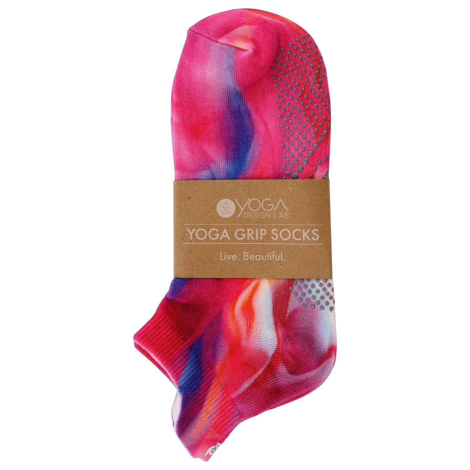 Premium Yoga Socks - Rose - Yoga Design Lab 