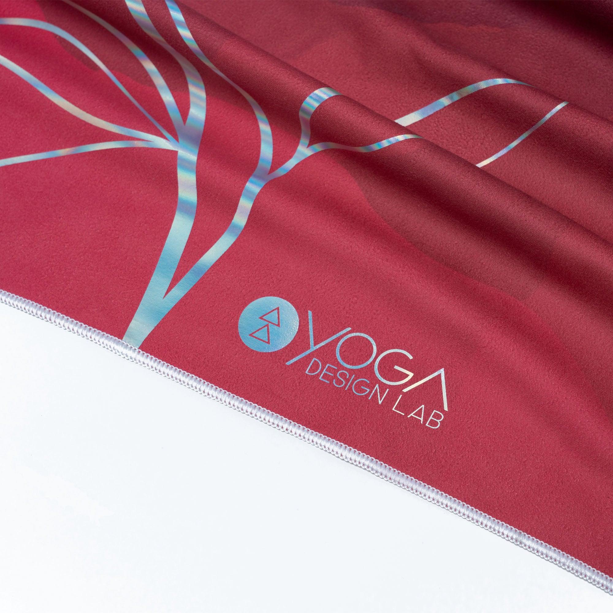 YDL Yoga Mat Towel - Ultra-Grippy, Moisture Absorbing &amp; Quick-Dry - Yoga Design Lab 