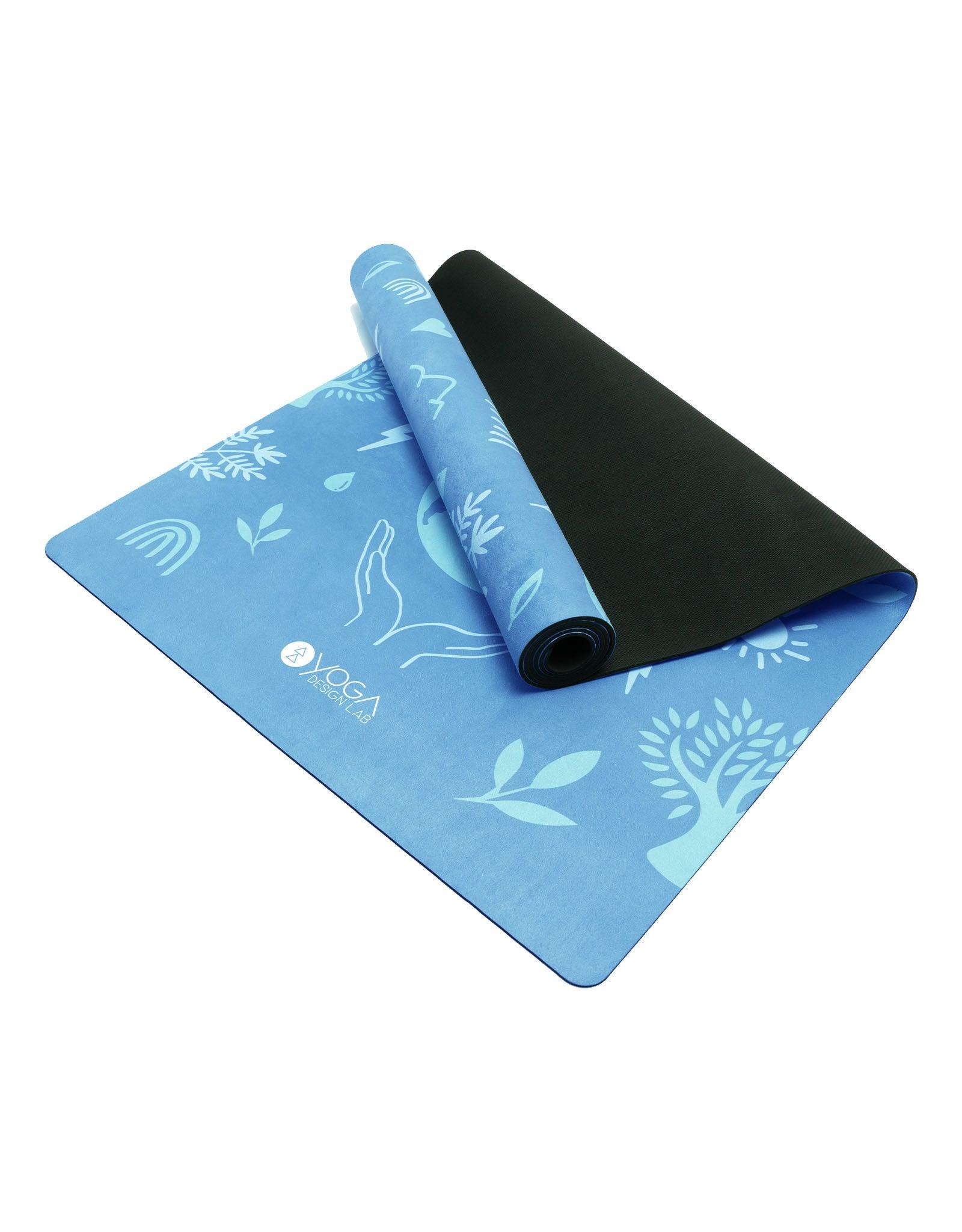 Combo Yoga Mat - Earth Bali Blue - Yoga Design Lab 