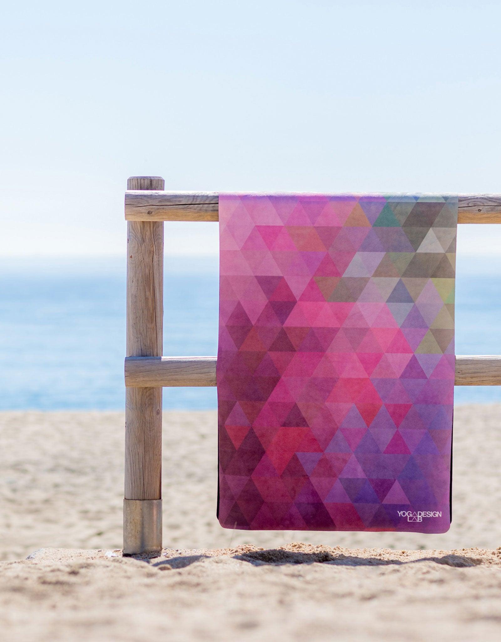 Combo Yoga Mat - Tribeca Sand - Yoga Design Lab 