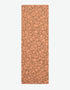 Cork Yoga Mat - Floral Batik Coral - Yoga Design Lab 