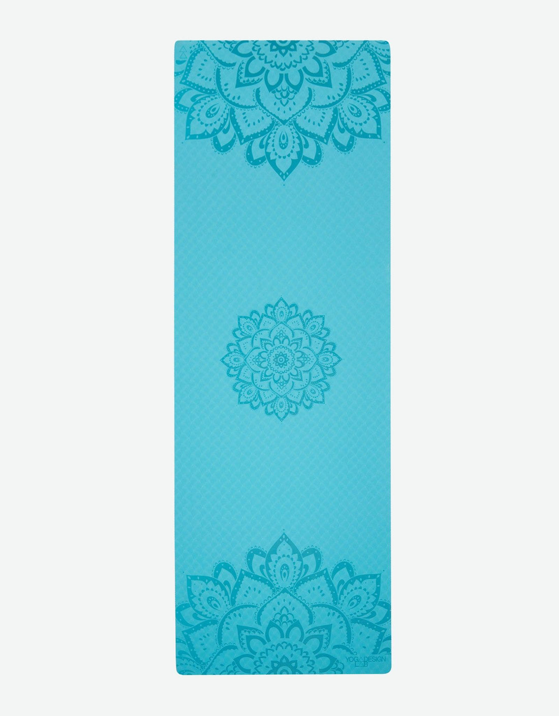 Flow Yoga Mat - Mandala Aqua - Yoga Design Lab 