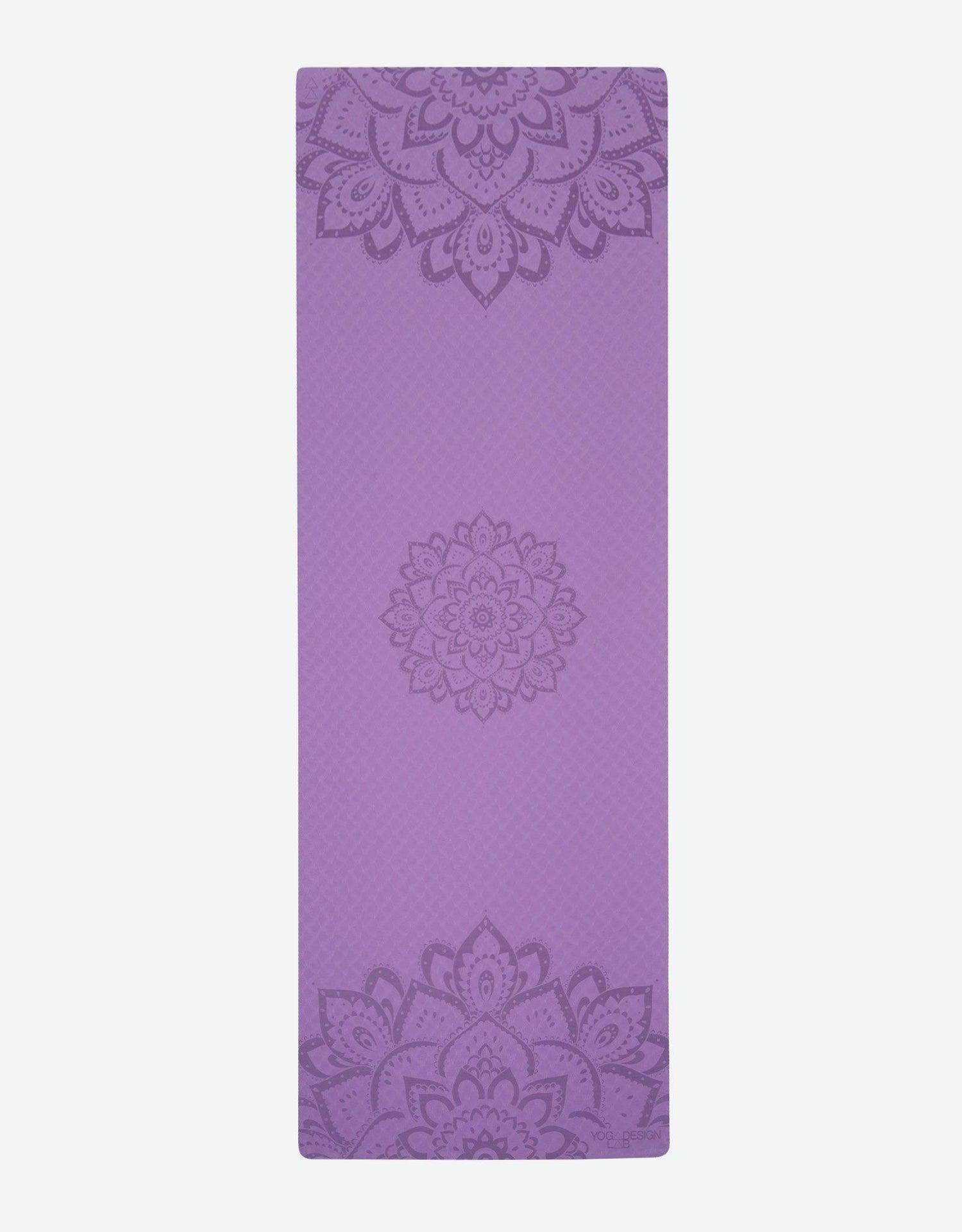 Flow Yoga Mat - Mandala Lavender - Yoga Design Lab 