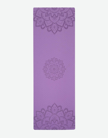 Flow Yoga Mat - Mandala Lavender - Yoga Design Lab 