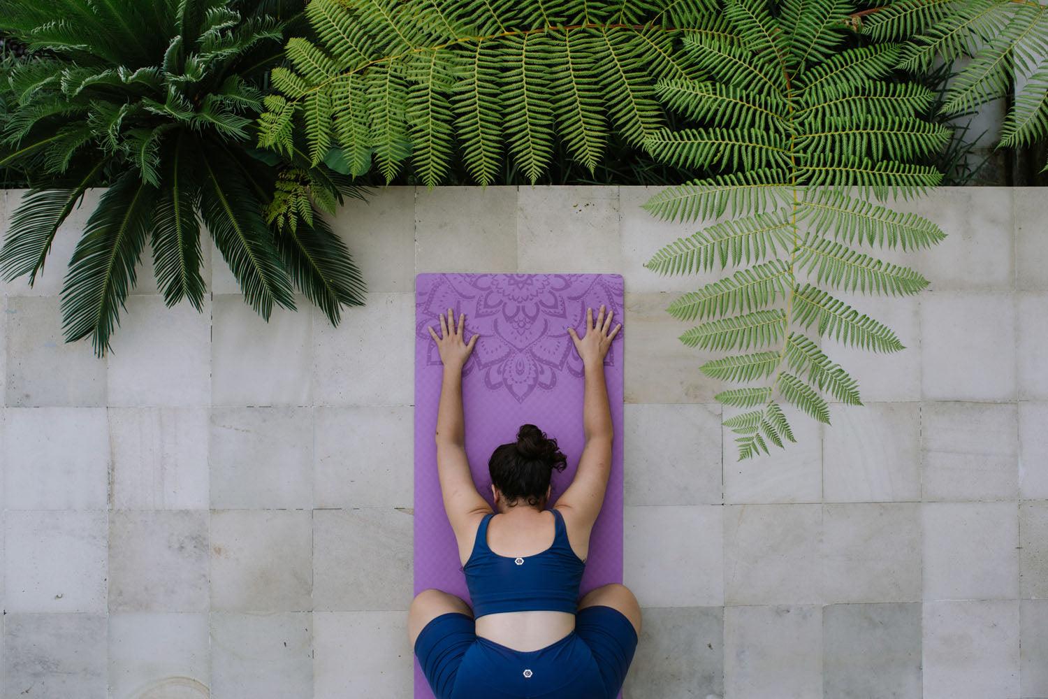 Flow Yoga Mat - Mandala Lavender - Yoga Design Lab 