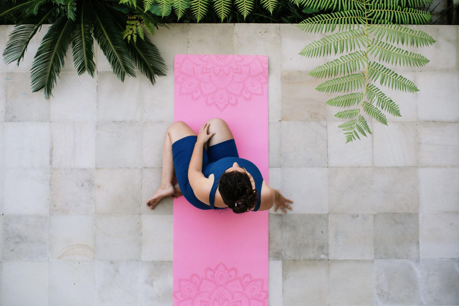 Flow Yoga Mat - Mandala Rose - Yoga Design Lab 