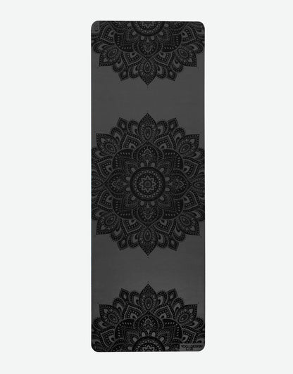 Infinity Yoga Mat - Mandala Charcoal - Yoga Design Lab 