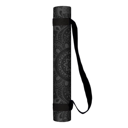 Infinity Yoga Mat - Mandala Charcoal - Yoga Design Lab 