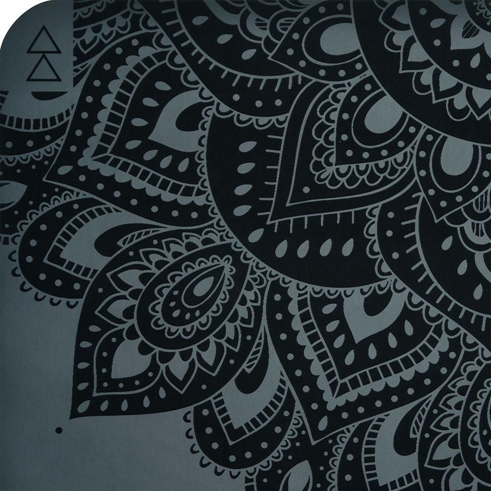 Infinity Yoga Mat - Mandala Charcoal - Yoga Design Lab 