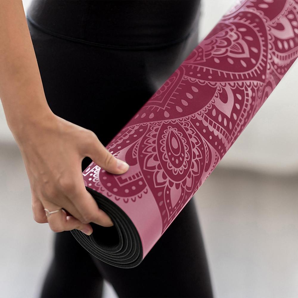 Infinity Yoga Mat - Mandala Rose - Yoga Design Lab 