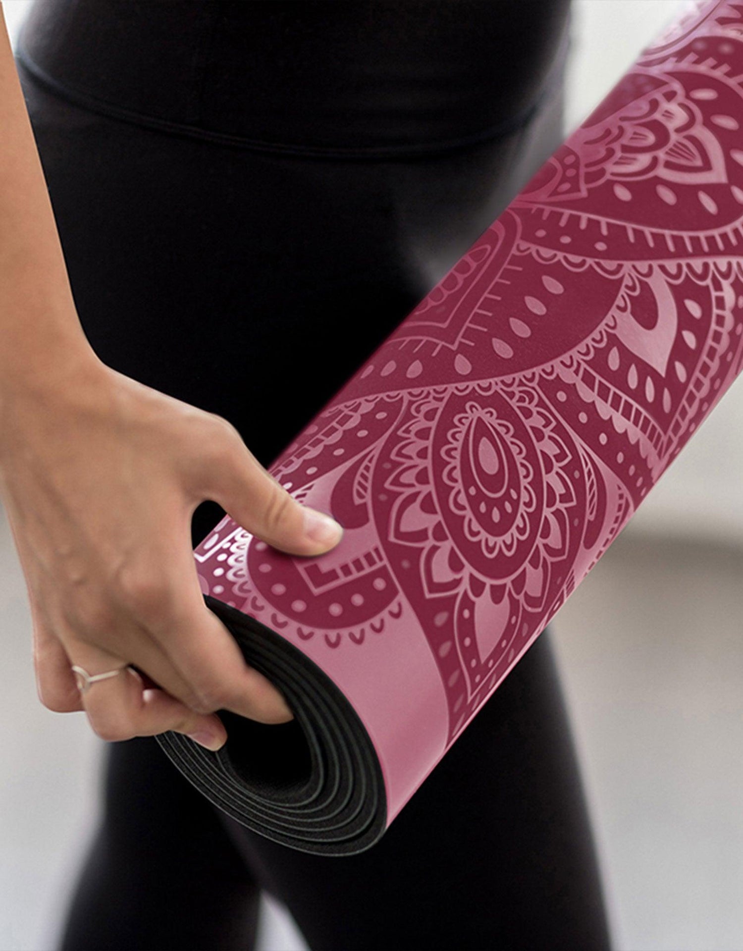 Infinity Yoga Mat - Mandala Rose - Yoga Design Lab 