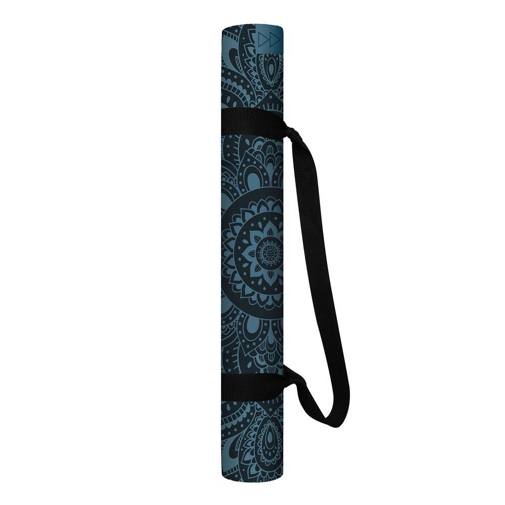 Infinity Yoga Mat - 5mm - Mandala Teal - Designed Yoga Mat for creative yogis - Yoga Design Lab 