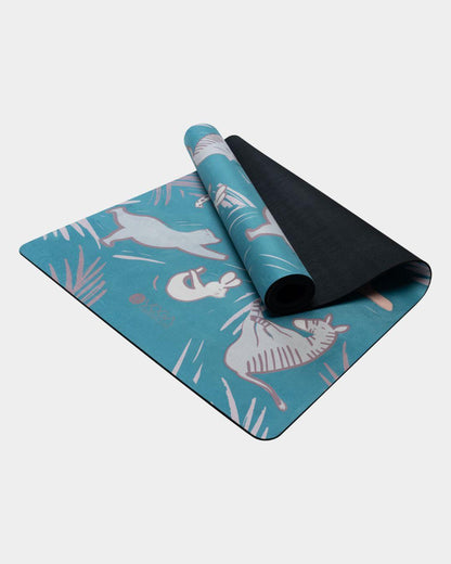 Kids Combo Yoga Mat - Jungle - Yoga Design Lab 