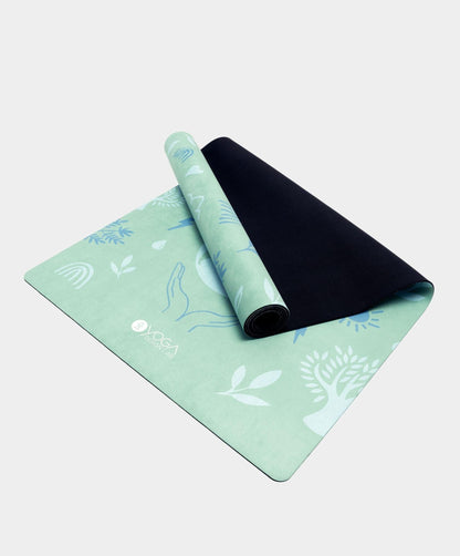 YDL Combo Yoga Mat - 2-in-1 (Mat + Towel) - Best For Hot Practices - Yoga Design Lab 