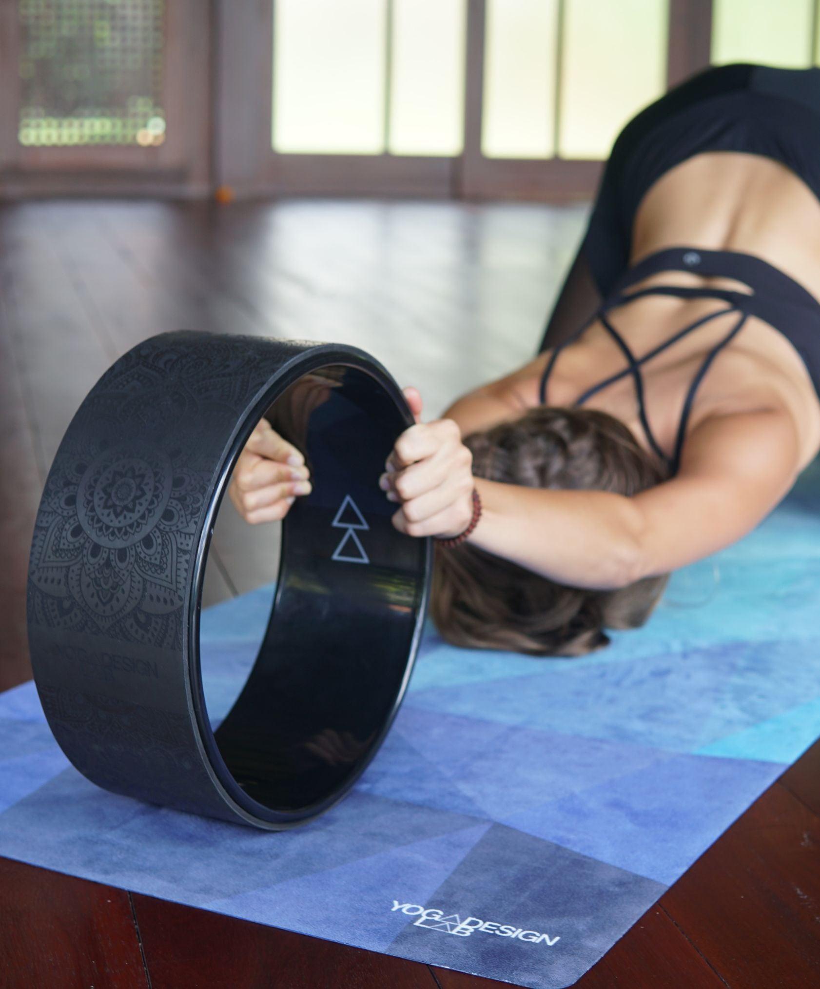 YDL Infinity Yoga Wheel - For Enhancing Yoga Poses At Home Or Studio - Yoga Design Lab 