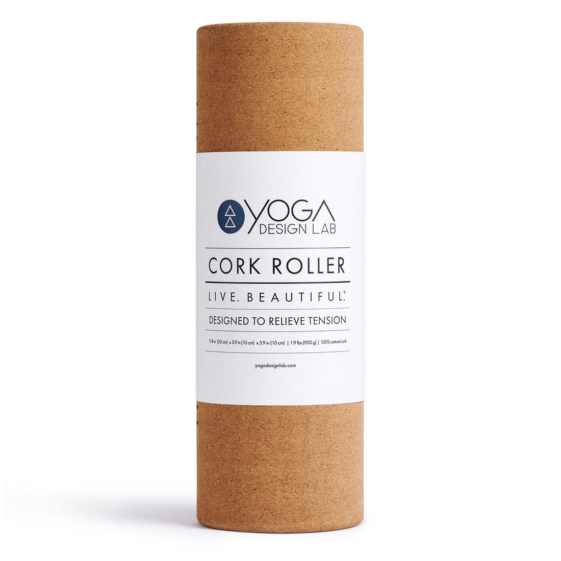 Yoga Cork Roller - Mandala Tonal - Best Muscle Recovery &amp; Physical Therapy Tool - Yoga Design Lab 