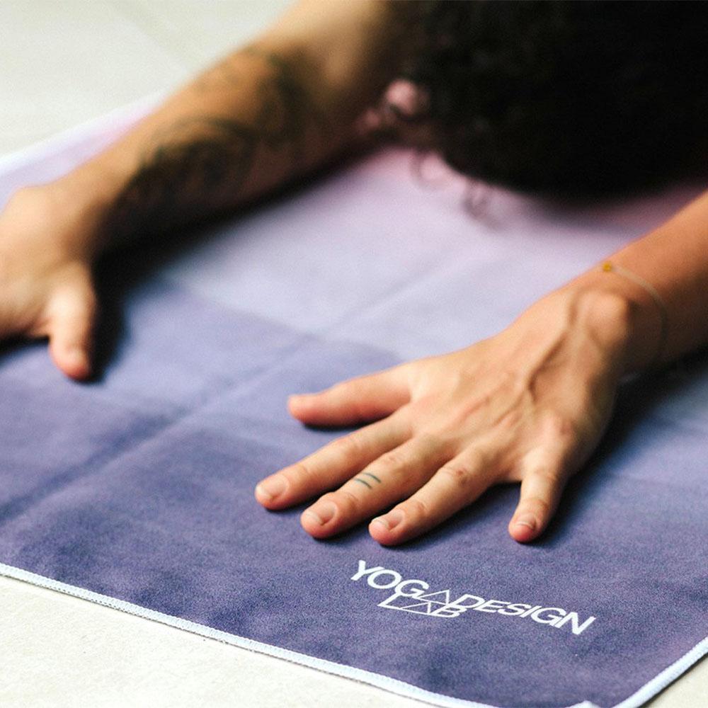 Yoga Mat Towel - Breathe - Ultra-Grippy, Moisture Absorbing & Quick-Dry - Yoga Design Lab 