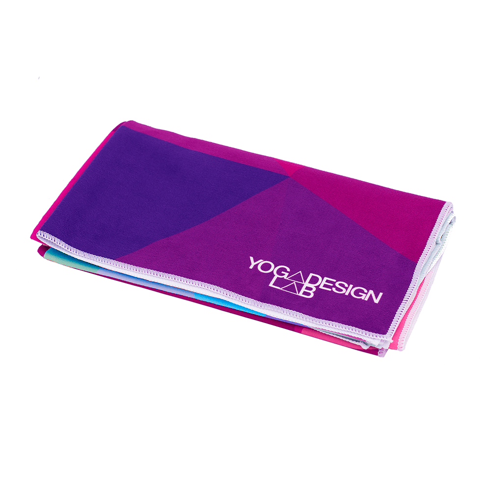 Yoga Mat Towel - Geo - Ultra-Grippy, Moisture Absorbing & Quick-Dry - Yoga Design Lab 
