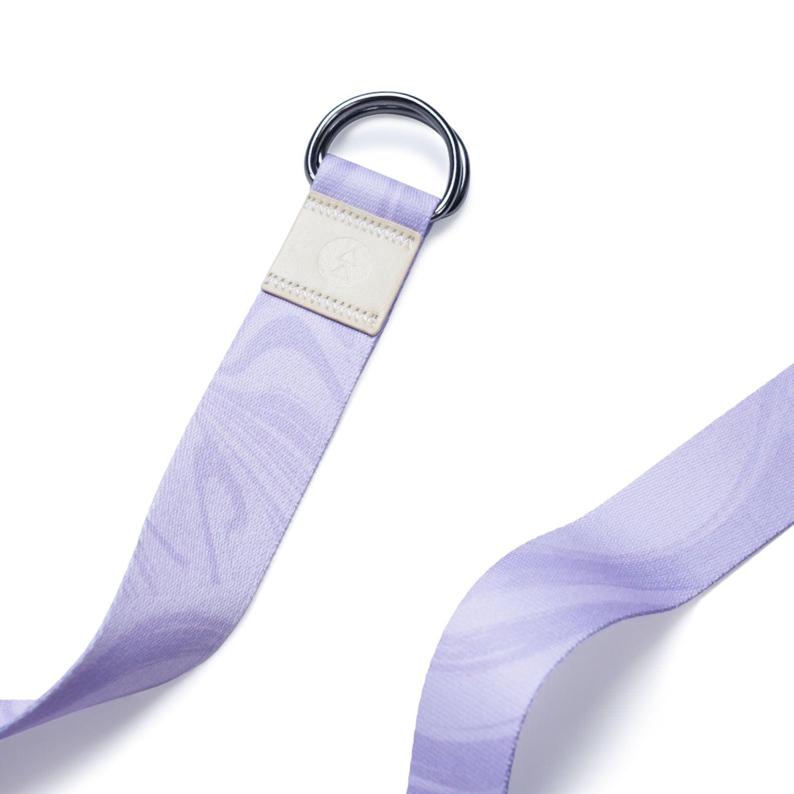 Yoga Strap - Lavender - Best For Stretching, Pilates, Physical Therapy - Yoga Design Lab 
